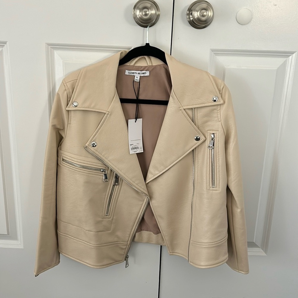 Brand new with tags leather jacket